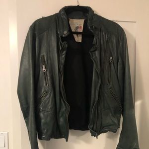 Free People Leather Moto Jacket